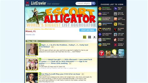 alligatorescort|Sites Like Listcrawler: 10+ Listcrawler Alternatives to Use in 2024.